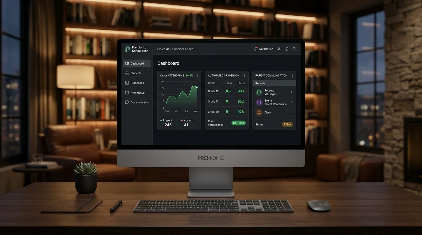 Premionix School Application Preview