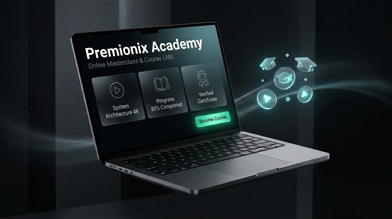 Online Academy & Course LMS Architecture Preview